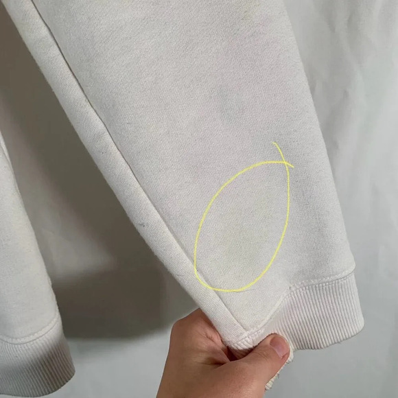 Vineyard Vines Sweater Women's Small White Graphic Print 1/4 Zip Long Sleeve - Picture 10 of 13